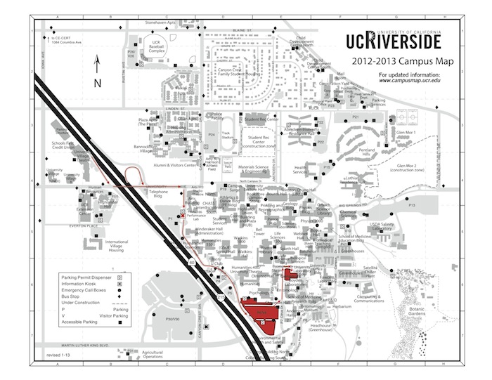 Ucr Campus Map Pdf - Living Room Design 2020